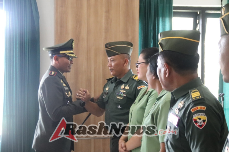 Pimpin Korps Raport Kenaikan Pangkat, Dandim Klungkung Tekankan Profesionalisme