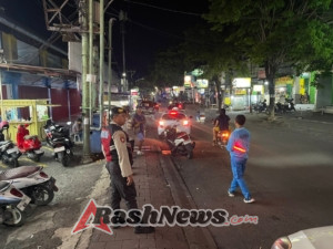 Pastikan Keamanan Polsek Kuta Utara Patroli Di Pertokoan Dalung