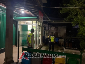 Polsek Selemadeg barat Gelar Patroli Malam Menjelang Dini Hari