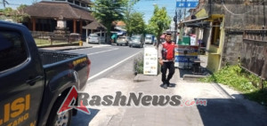 Polsek Petang Tunjukkan Kehadiran Polisi Lewat Patroli Biru