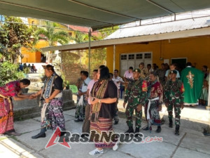 Bupati TTU Laksanakan Kunjungan Kerja, Masyarakat Manamas Menyambut Dengan Penuh Suka Cita