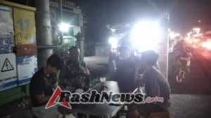 ‎Patroli Kongkow Babinsa Mamben Lauk Berlangsung Aman, Warga Apresiasi TNI