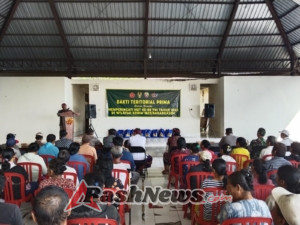 Dalam rangka memperingati HUT TNI ke – 80, Kodim 1623/Karangasem bagikan 400 paket sembako kepada Warga