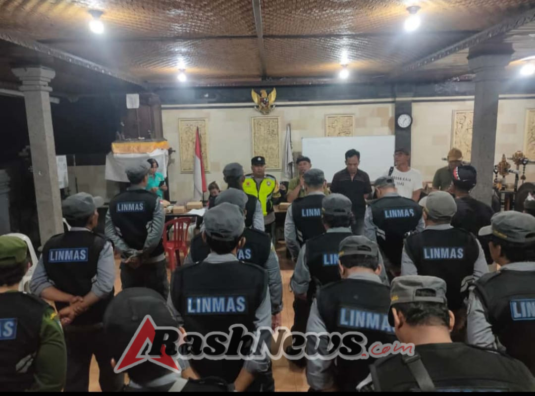 Bhabinkamtibmas Desa Sumerta Kauh Dampingi Pendataan Administrasi Duktang Non-Permanen di Banjar Pagan Kaja