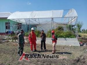 Serka Welem dan Sertu Anderson Laksanakan Pengamanan Pembangunan Industri Garam Nasional