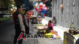 Polres Gianyar Gencarkan Patroli Malam, Sasar Pasar Kuliner untuk Cegah Gangguan Kamtibmas