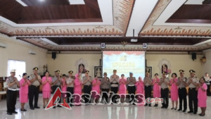 Polresta Denpasar Gelar Upacara Korp Rapor Perwira Pengabdian TMT 1 Oktober 2025