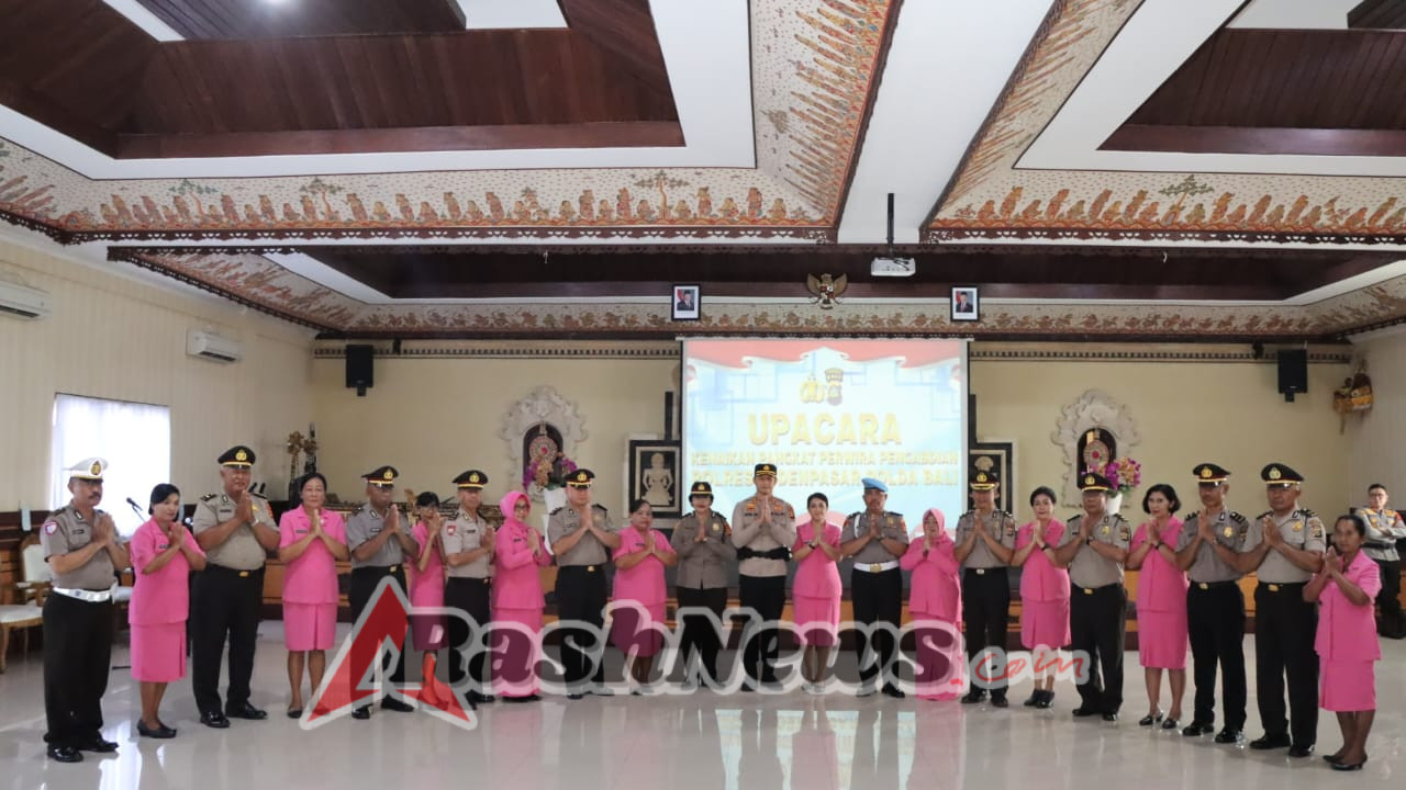 Polresta Denpasar Gelar Upacara Korp Rapor Perwira Pengabdian TMT 1 Oktober 2025