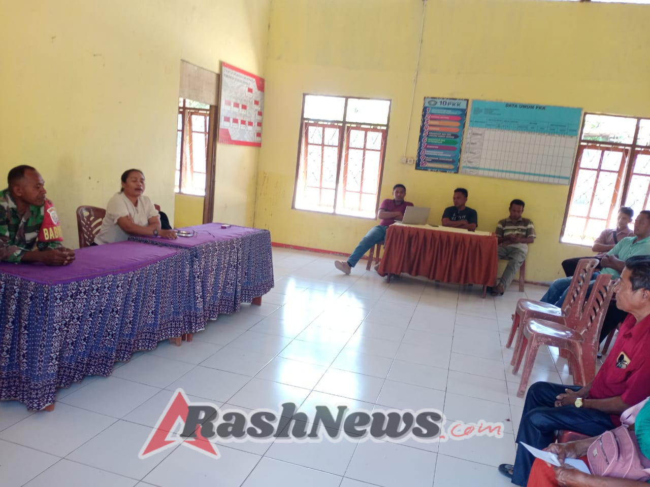 Koramil 1627-02/Pantai Baru Dukung Penyelesaian Konflik Warga dengan Musyawarah