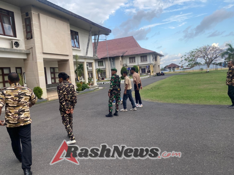 Tingkatkan Keamanan, Kodim 1602/Ende Gelar Patroli Gabungan di Seputaran Bandara dan Kota Ende