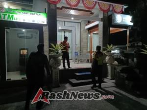 Guna Cegah Gangguan Kamtibmas Polsek Bebandem Gelar Blue Light Patrol demi Terjaganya Harkamtibmas Agar Situasi Aman Kondusip