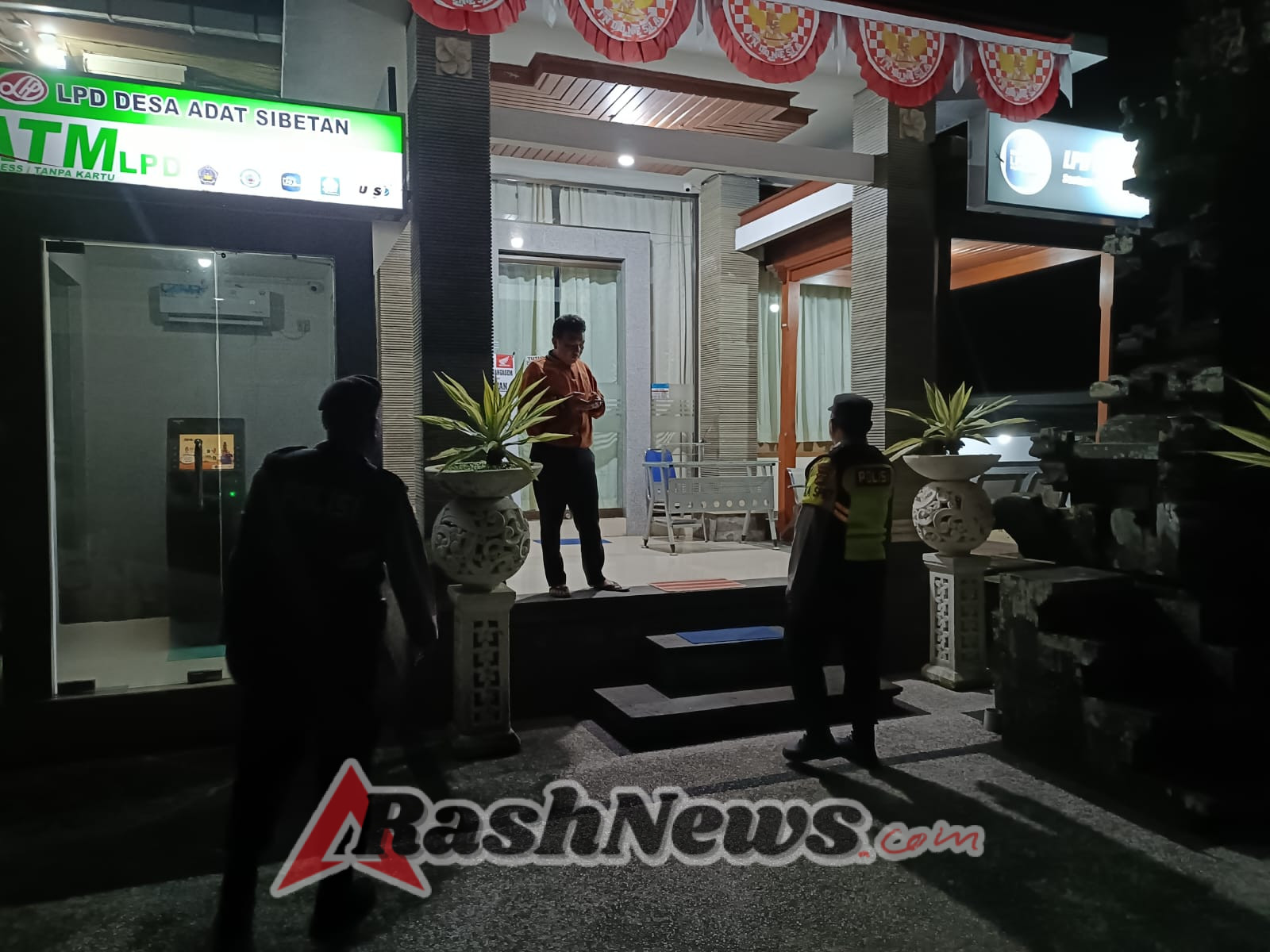 Guna Cegah Gangguan Kamtibmas Polsek Bebandem Gelar Blue Light Patrol demi Terjaganya Harkamtibmas Agar Situasi Aman Kondusip