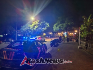 Blue Light Patrol Sat Samapta Polres Badung Jaga Kamtibmas di Wilayah Taman Ayun