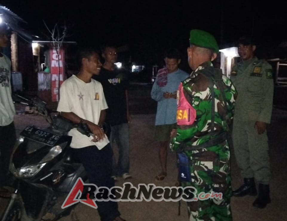 Serka Babinsa Desa Pela Ajak Warga Pererat Harmoni dan Cegah Perbuatan Negatif di Lingkungan