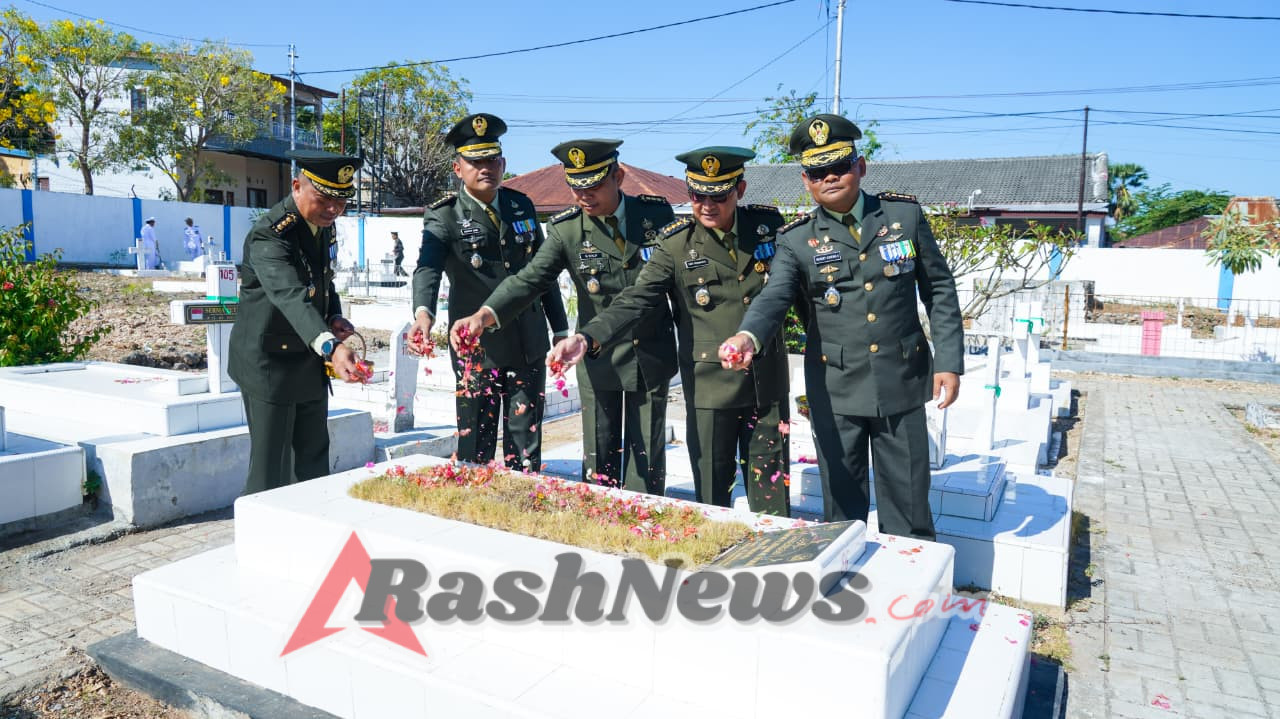 Jajaran TNI (NTT) Mengikuti Ziara; Wujud penghormatan dan rasa syukur atas pengorbanan para pahlawan bangsa,