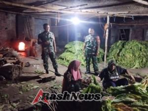 ‎Sinergi Babinsa dan Tokoh Masyarakat Sepapan Wujudkan Lingkungan Aman Saat Panen