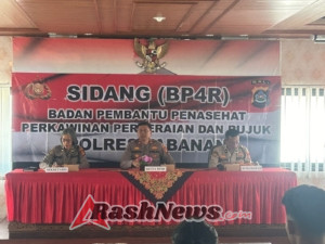 Polres Tabanan Gelar Sidang BP4R, Bekali Personel dengan Pembinaan Perkawinan
