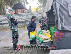 Gerakan Pangan Murah, Babinsa Koramil 1626-02/Susut Hadir Bantu Stabilkan Harga dan Ketersediaan Beras