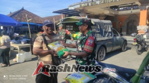 TNI Dekat dengan Rakyat, Koramil Ubud Dukung Stabilitas Harga Pangan