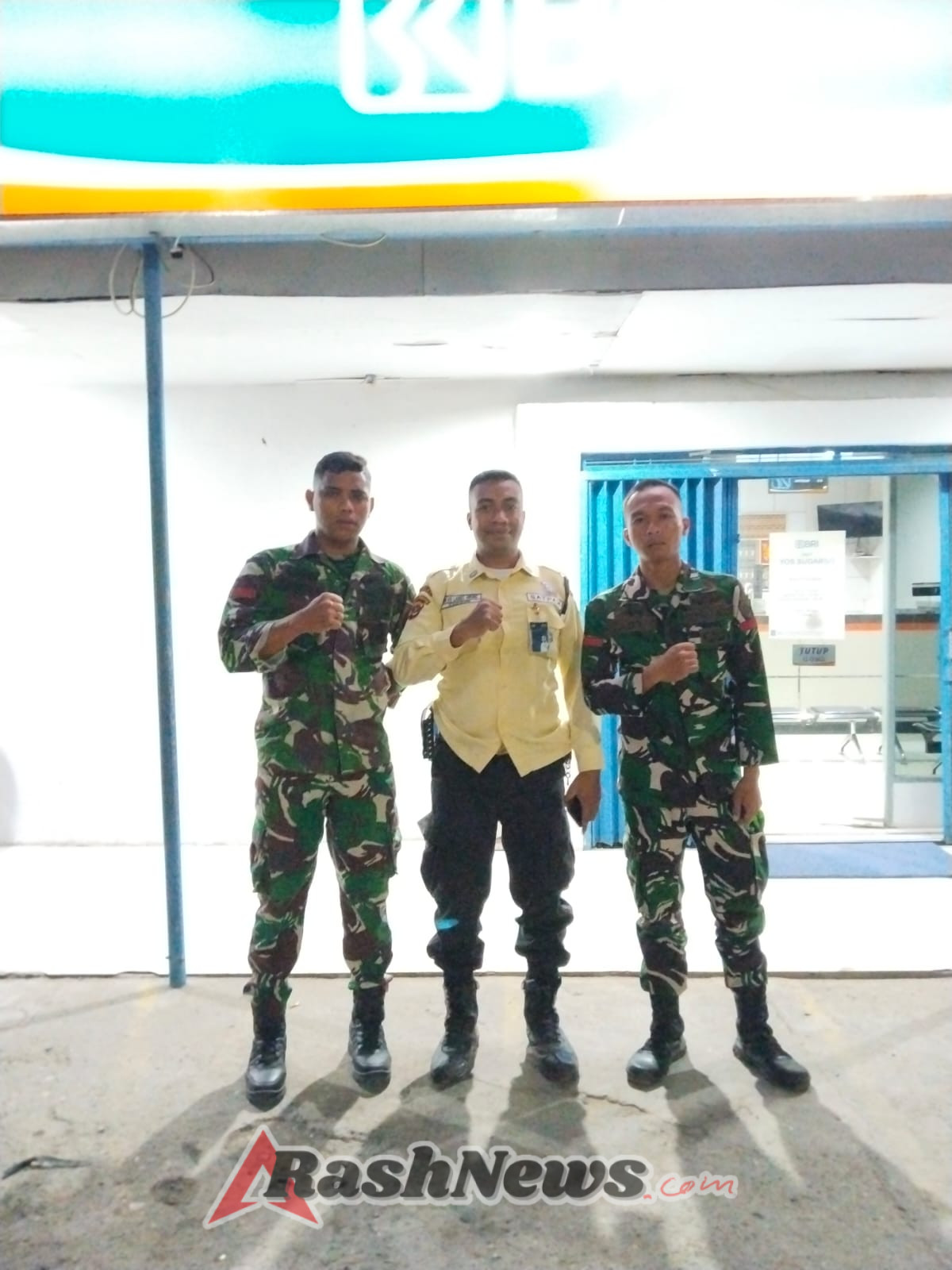 Kodim 1601/Sumba Timur Gelar Patroli Malam Guna Cegah Gangguan Kamtibmas