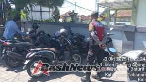 Polsek Baturiti Gelar Patroli Dialogis, Pererat Kedekatan Polri dengan Masyarakat
