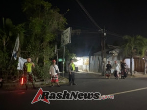 Babinsa Banjar Pastikan Rangkaian Upacara Melasti Desa Tigawasa Berjalan Aman dan Khidmat