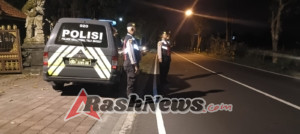 Wujudkan Rasa Aman, Samapta Polsek Abiansemal Sambangi Objek Vital & Jalur Rawan