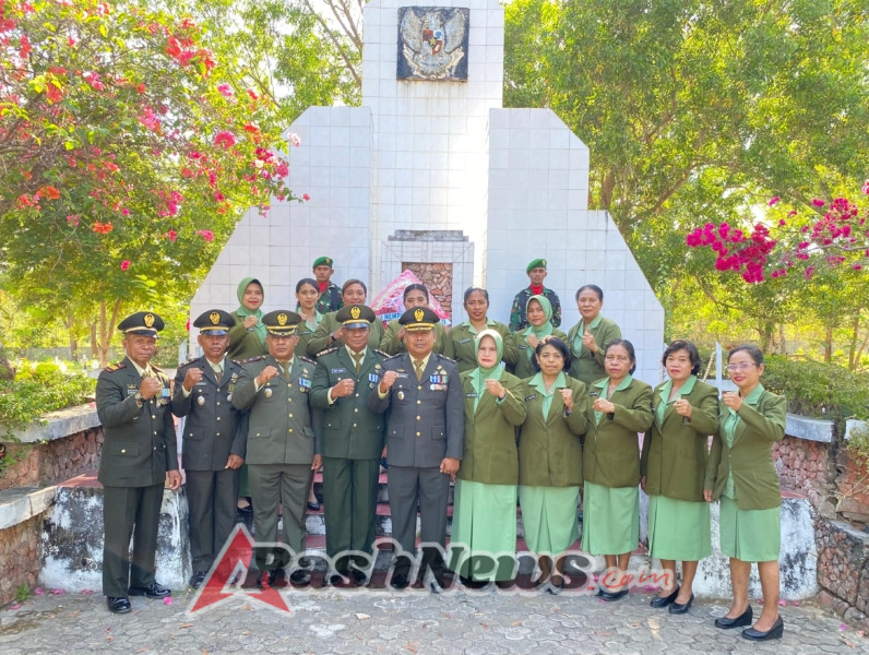 Peringati HUT TNI Ke-80, Kodim 1618/TTU Gelar Ziarah di TMP Cendana Loka