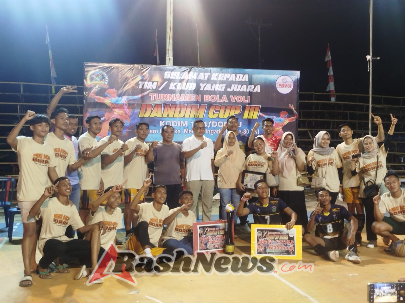 Dandim Cup III 2025 Jadi Ajang Prestasi dan Silaturahmi Masyarakat Dompu