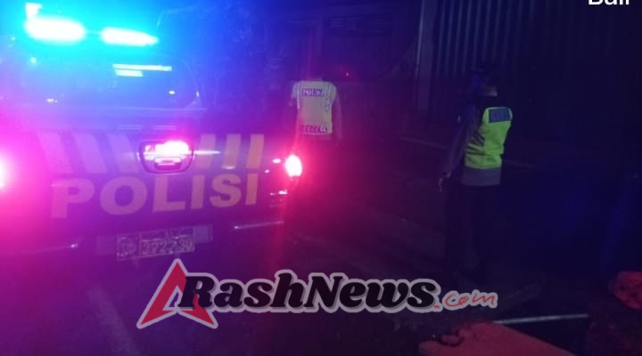 Cegah terjadinya Kriminalitas pada malam hari, Polsek Penebel laksanakan Patroli Blue Light