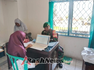 Tingkatkan Pembinaan Wilayah, Babinsa Ende Sambangi Kantor Lurah Kotaratu