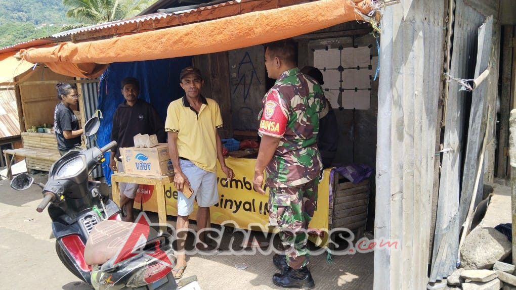 Pemantauan Wilayah oleh Babinsa Koramil 1602-03 Perkuat Sinergi dengan Masyarakat Wologai Timur