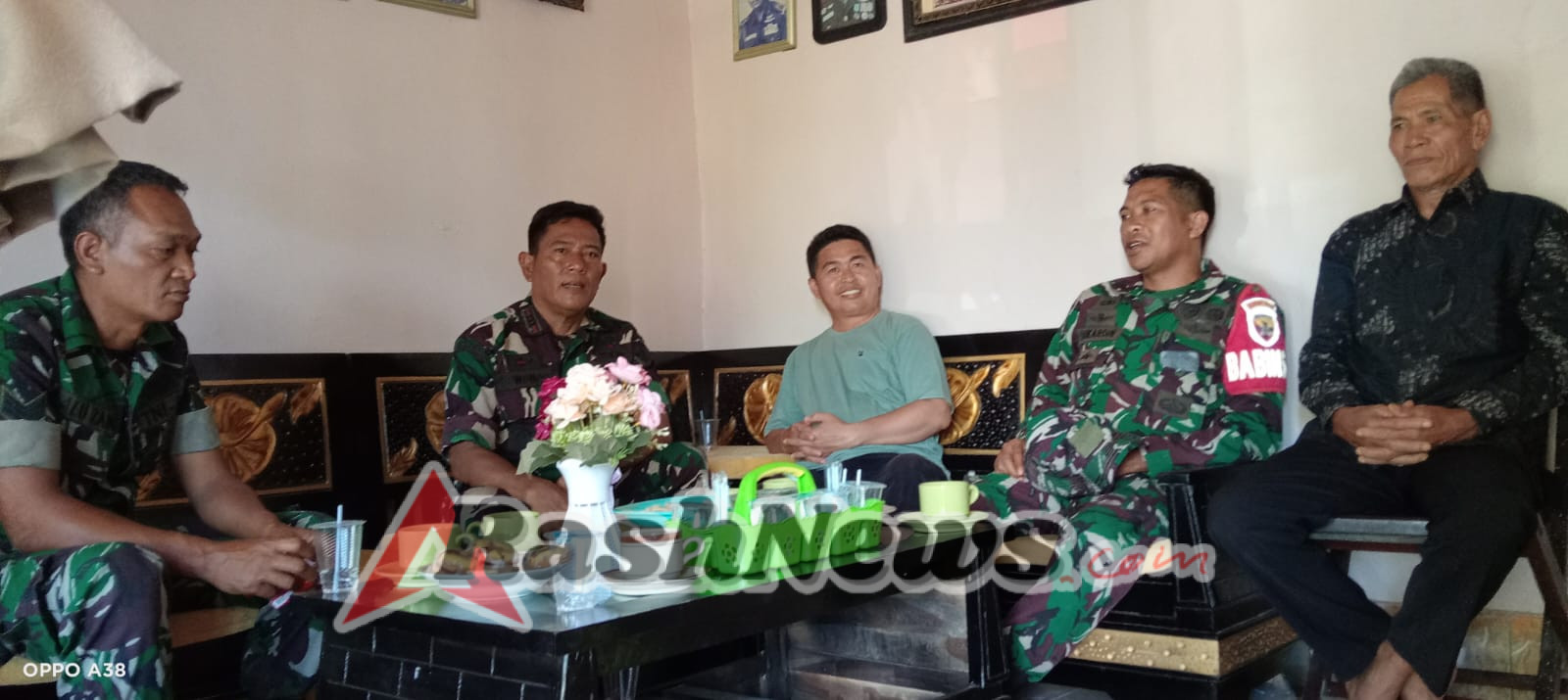 Anjangsana Kodim 1628/Sumbawa Barat Jadi Wujud Kebersamaan TNI dan Rakyat