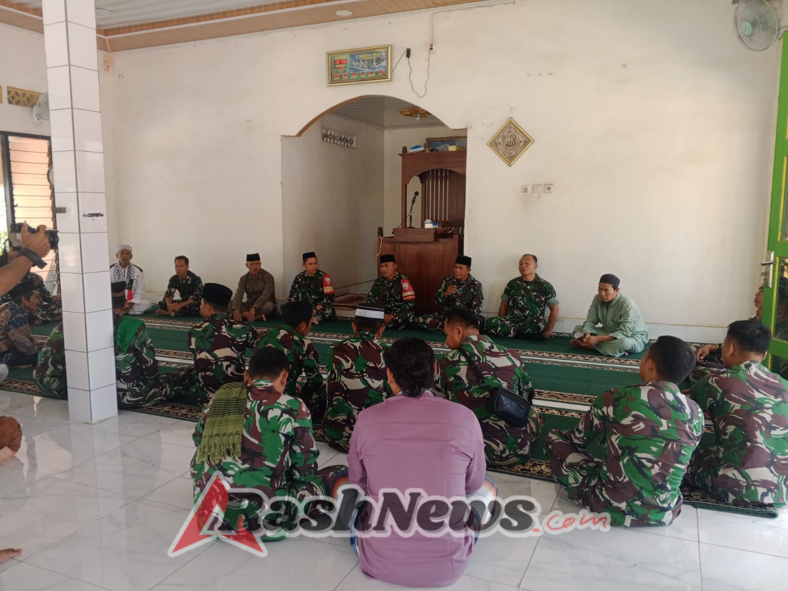 Jelang HUT TNI ke-80, Kodim 1628/Sumbawa Barat Laksanakan Doa Bersama Penuh Khidmat