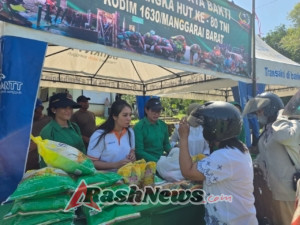 Gerakan Pangan Murah Kodim 1630/Manggarai Barat: Solusi Cerdas di Tengah Tantangan Ekonomi