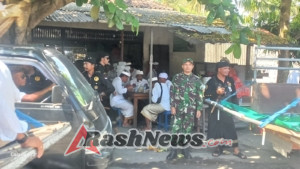 Gelar Pengamanan Gabungan, TNI Polri Bersama Pecalang Di Nusa Penida Kompak Dan Solid