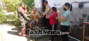 Sinergi TNI Dan Nakes, Koptu Kadek Agus Beri Pengawalan Yankes Kepada warga Penyandang ODGJ
