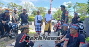 Upacara Adat di Desa Bona Berjalan Aman, Babinsa Pastikan Situasi Tetap Kondusif