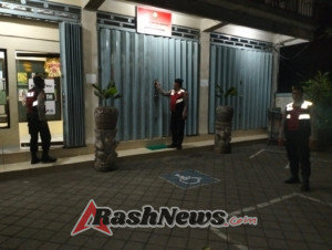 Patroli Samapta Polsek Abiansemal Sambangi Kawasan Perbankan BPD Bali