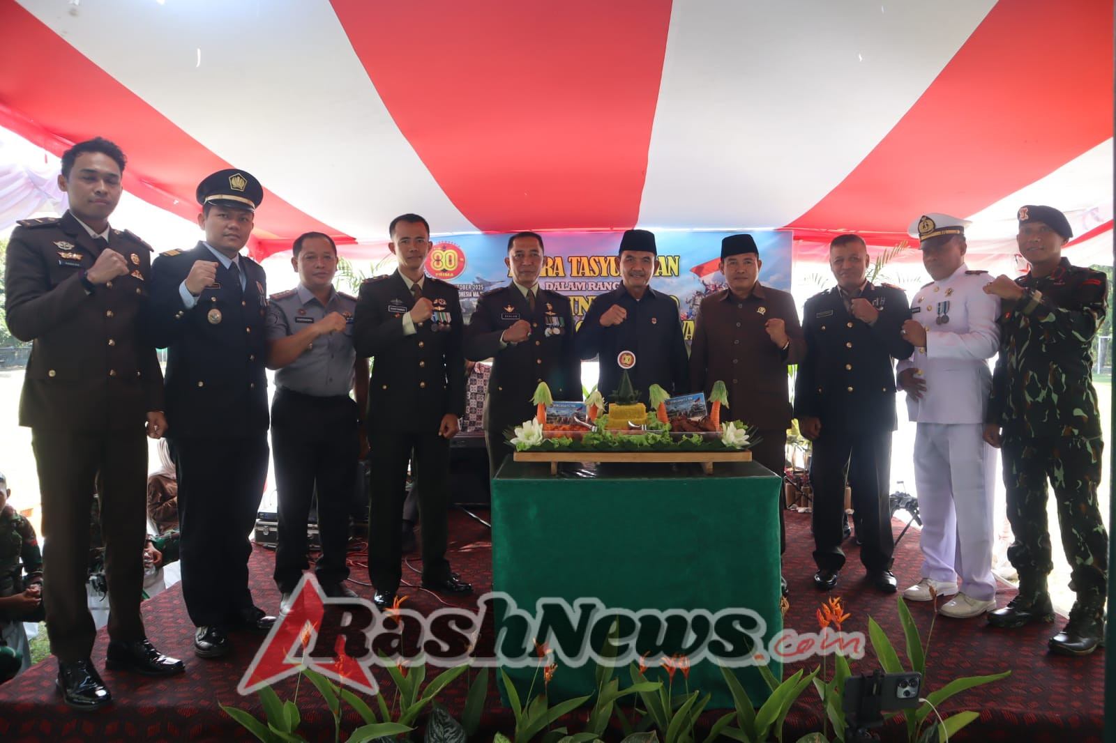 ‎TNI Rakyat Indonesia Maju: Kodim 1607/Sumbawa Wujudkan Sinergi Lewat Tasyakuran HUT TNI ke-80