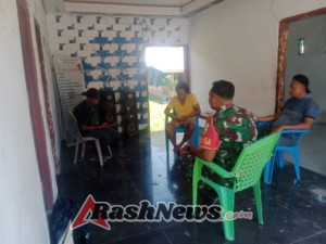 Babinsa Serda Aleksius Aktif Jaga Wilayah, Warga Apresiasi Kehadiran TNI di Tengah Masyarakat