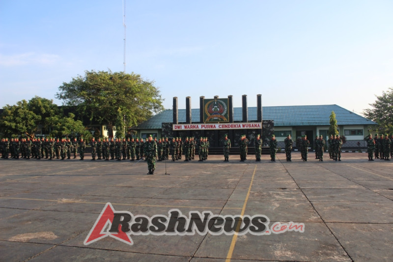 Kasdim Tabanan dan Prajurit Kodim Hadiri Momentum HUT TNI ke-80 di Makorindam Udayana