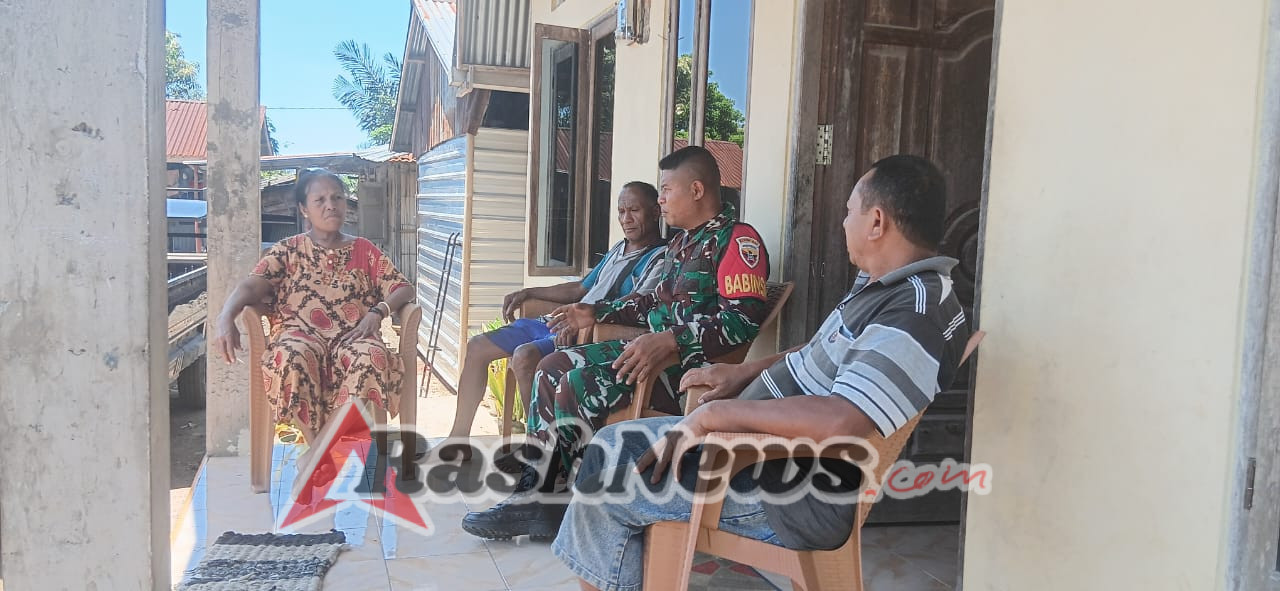 Komsos dan Pamwil Babinsa Dorong Masyarakat Ciptakan Lingkungan Aman dan Sehat