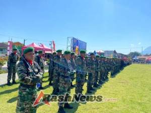 80 Tahun Mengabdi, Kodim Manggarai Gelar Upacara Penuh Khidmat