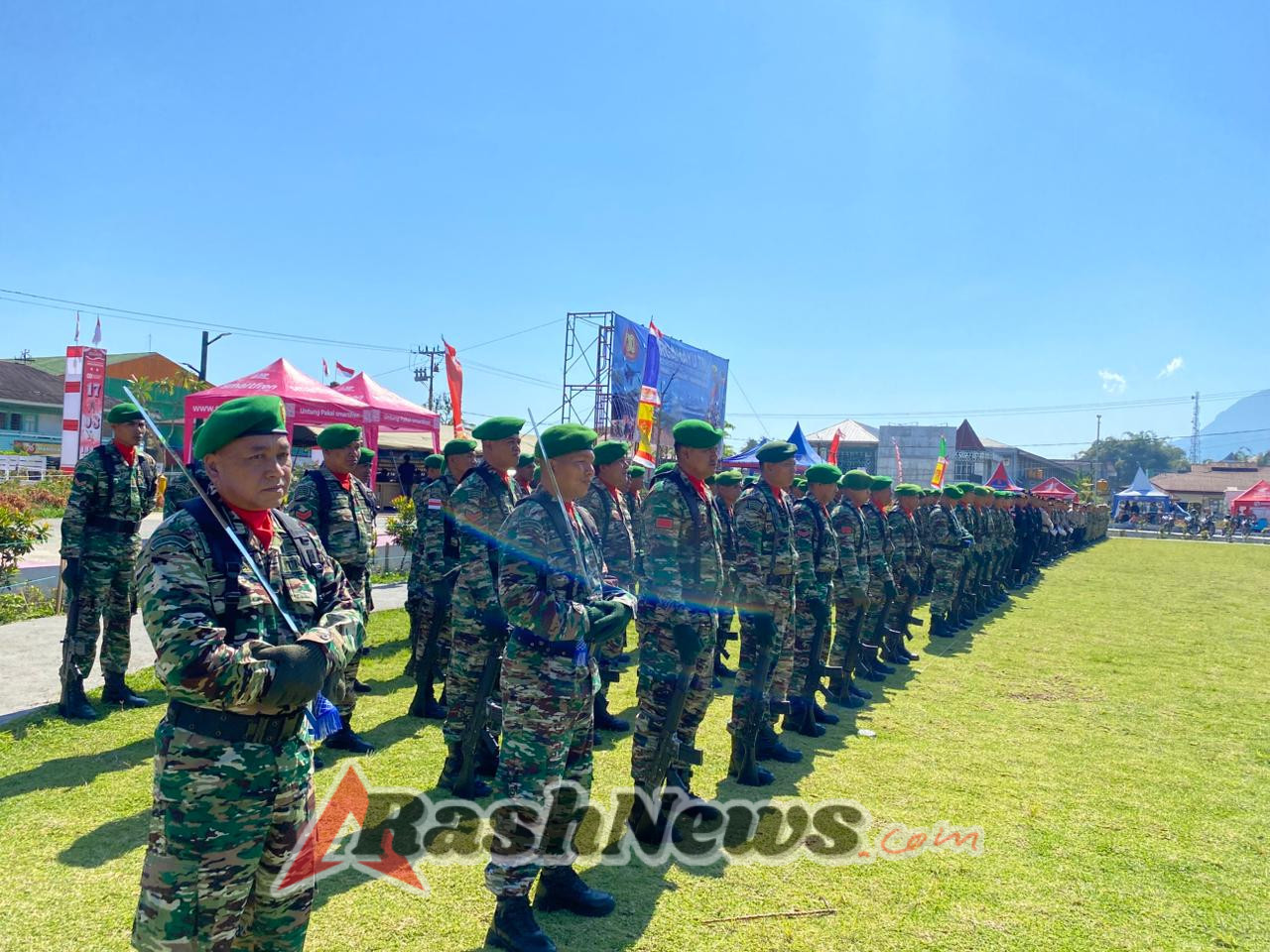 80 Tahun Mengabdi, Kodim Manggarai Gelar Upacara Penuh Khidmat