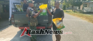 Tepat di Hari Jadi TNI, Peltu Lasiman Pimpin Aksi Sosial: Kodim Manggarai Distribusikan Kebutuhan Pokok Murah.