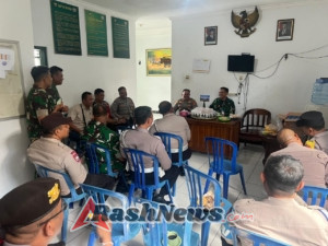 Momen Kebersamaan TNI-Polri, Koramil 1616-05/Sukawati Rayakan HUT TNI ke-80 Bersama Polsek Sukawati