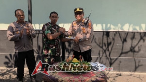 TNI–Polri Tegallalang Kompak Rayakan Dirgahayu TNI ke-80 di Makoramil