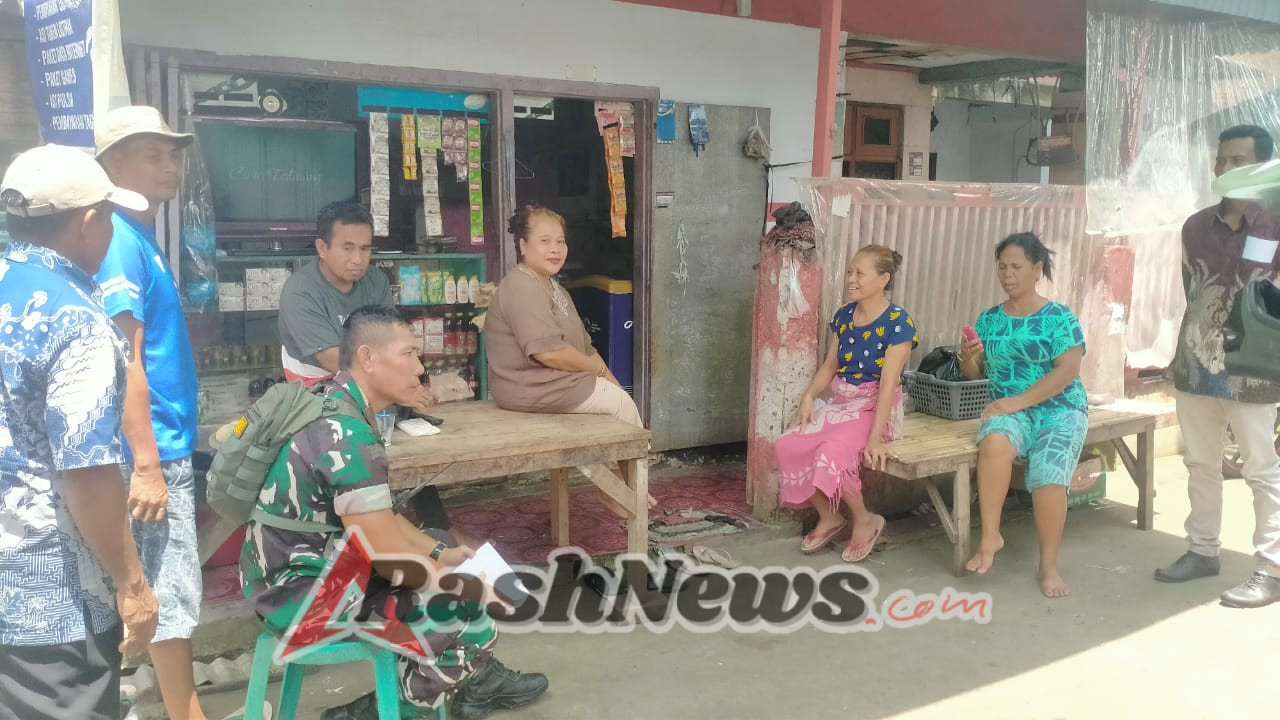 Bangun Kebersamaan, Babinsa Mangge Asi Sambangi Warga Rasanggaro