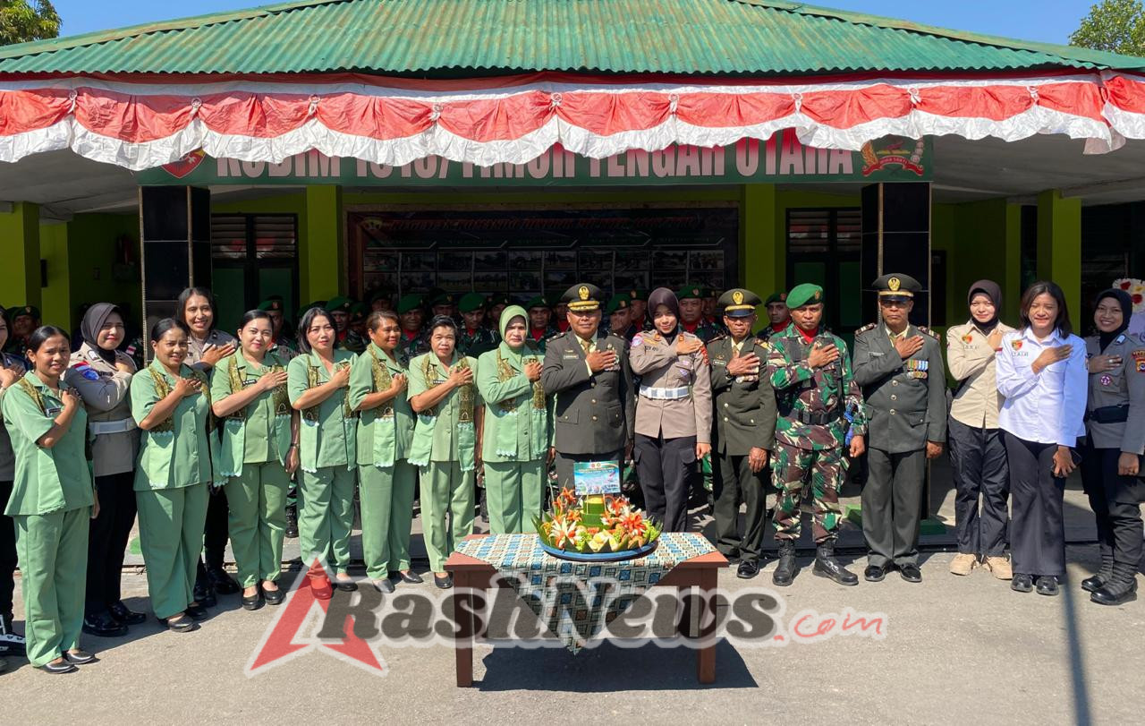 Hati ke Hati, TNI–Polri TTU Perkuat Kebersamaan di Hari Ulang Tahun TNI ke-80